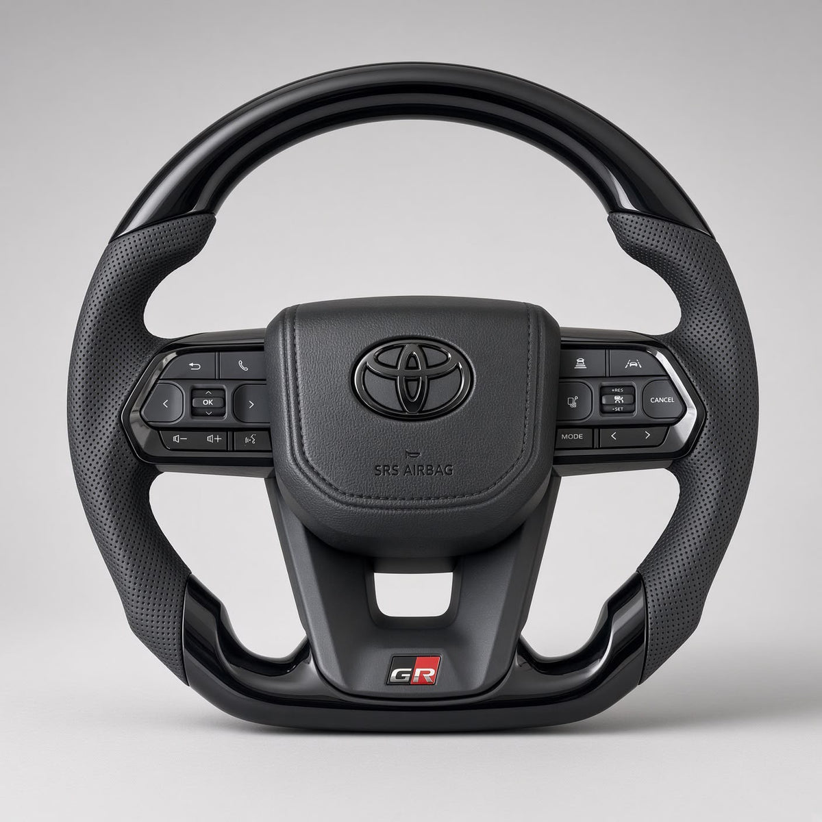 Toyota GR300 Hilux/Prado/Land Cruiser steering wheel - Forged Carbon (Black)